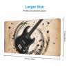 YYHWHJDE Guitar Bass Musical Instruments Pattern Large Office Gaming Mouse pad 16 x 29.5 in : Strong Adhesion and Durability Precision Edge Locking view 2