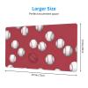 YYHWHJDE Fastball Ball Pitcher Pattern Large Office Gaming Mouse pad 16 x 29.5 in : Strong Adhesion and Durability Precision Edge Locking view 2