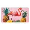 YYHWHJDE Flamingo and Pineapple pattern Large office gaming mouse pad 16 x 29.5 in : Strong adhesion and durability Precision edge locking view 1