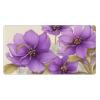 YYHWHJDE Beautiful Purple Flowers Picture Large Office Gaming Mouse pad 16 x 29.5 in : Strong Adhesion and Durability Precision Edge Locking view 1