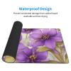YYHWHJDE Beautiful Purple Flowers Picture Large Office Gaming Mouse pad 16 x 29.5 in : Strong Adhesion and Durability Precision Edge Locking view 3
