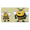 YYHWHJDE Cartoon Bumblebee Pattern Large Office Gaming Mouse pad 16 x 29.5 in : Strong Adhesion and Durability Precision Edge Locking view 1