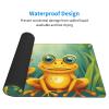 YYHWHJDE Funny Frogs Pattern Large Office Gaming Mouse pad 16 x 29.5 in : Strong Adhesion and Durability Precision Edge Locking view 3