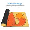 YYHWHJDE Sunflower Seeds and Foxes Pattern Large Office Gaming Mouse pad 16 x 29.5 in : Strong Adhesion and Durability Precision Edge Locking view 3