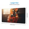 YYHWHJDE Vintage Guitar Picture Large Office Gaming Mouse pad 16 x 29.5 in : Strong Adhesion and Durability Precision Edge Locking view 2