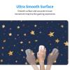 YYHWHJDE Navy Blue Sky and Stars Pattern Large Office Gaming Mouse pad 16 x 29.5 in : Strong Adhesion and Durability Precision Edge Locking view 4