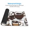 YYHWHJDE Steaming hot Coffee Pattern Large Office Gaming Mouse pad 16 x 29.5 in : Strong Adhesion and Durability Precision Edge Locking view 3