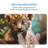 YYHWHJDE Cute Leopard Picture Large Office Gaming Mouse pad 16 x 29.5 in : Strong Adhesion and Durability Precision Edge Locking view 4