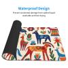 YYHWHJDE Cartoon Otomi Animals Pattern Large Office Gaming Mouse pad 16 x 29.5 in : Strong Adhesion and Durability Precision Edge Locking view 3