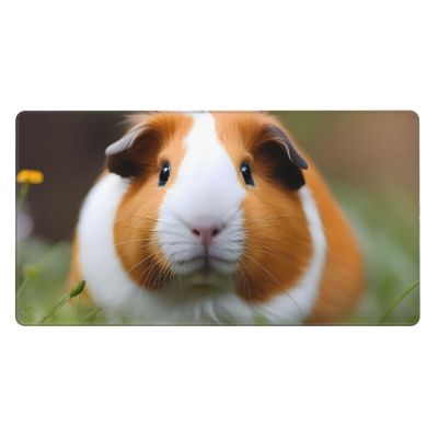 YYHWHJDE Guinea Pigs Pattern Large Office Gaming Mouse pad 16 x 29.5 in : Strong Adhesion and Durability Precision Edge Locking