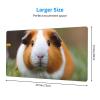 YYHWHJDE Guinea Pigs Pattern Large Office Gaming Mouse pad 16 x 29.5 in : Strong Adhesion and Durability Precision Edge Locking view 2