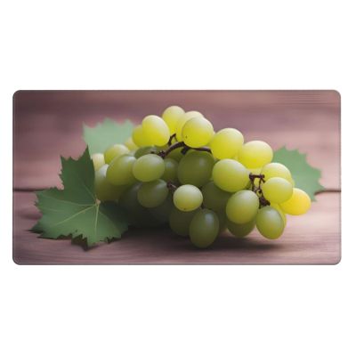 YYHWHJDE Green Grapes Pattern Large Office Gaming Mouse pad 16 x 29.5 in : Strong Adhesion and Durability Precision Edge Locking