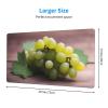 YYHWHJDE Green Grapes Pattern Large Office Gaming Mouse pad 16 x 29.5 in : Strong Adhesion and Durability Precision Edge Locking view 2