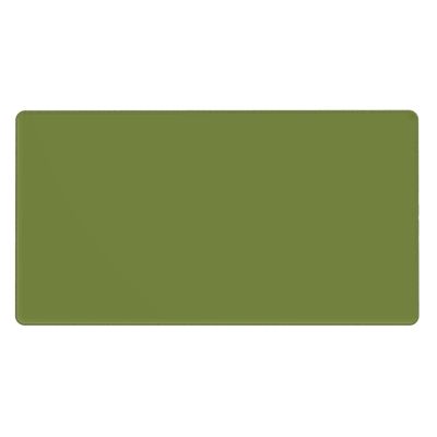 YYHWHJDE Solid Dark Green Pattern Large Office Gaming Mouse pad 16 x 29.5 in : Strong Adhesion and Durability Precision Edge Locking