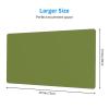 YYHWHJDE Solid Dark Green Pattern Large Office Gaming Mouse pad 16 x 29.5 in : Strong Adhesion and Durability Precision Edge Locking view 2