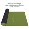 YYHWHJDE Solid Dark Green Pattern Large Office Gaming Mouse pad 16 x 29.5 in : Strong Adhesion and Durability Precision Edge Locking view 3