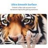 YYHWHJDE Tiger Face Pattern Large Office Gaming Mouse pad 16 x 29.5 in : Strong Adhesion and Durability Precision Edge Locking view 4