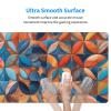 YYHWHJDE Colored Marble Pattern Large Office Gaming Mouse pad 16 x 29.5 in : Strong Adhesion and Durability Precision Edge Locking view 4