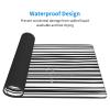 YYHWHJDE Black & White Stripe Pattern Large Office Gaming Mouse pad 16 x 29.5 in : Strong Adhesion and Durability Precision Edge Locking view 3