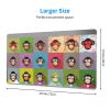 YYHWHJDE Cute Monkey Pattern Large Office Gaming Mouse pad 16 x 29.5 in : Strong Adhesion and Durability Precision Edge Locking view 2