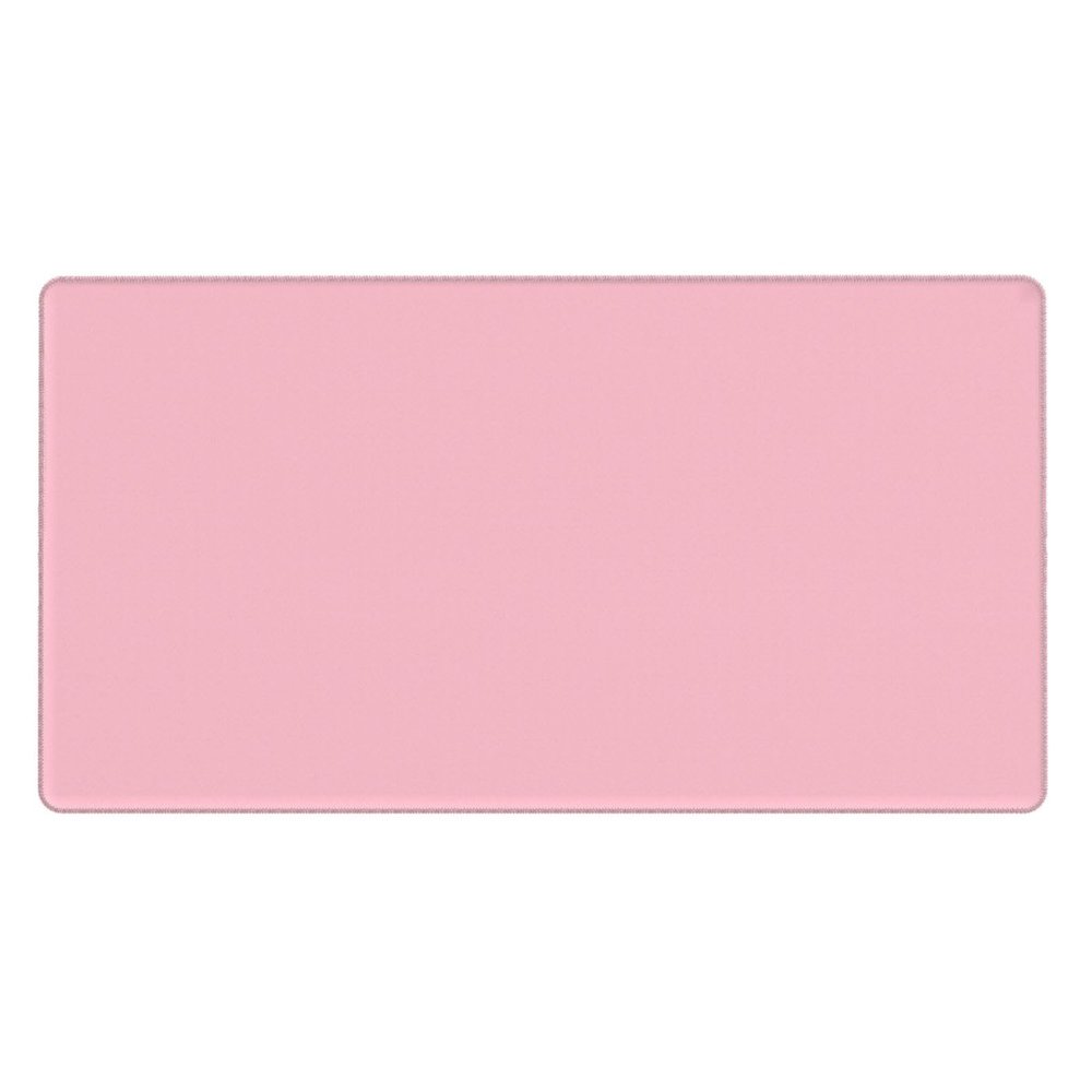 YYHWHJDE Solid Color Pink Pattern Large Office Gaming Mouse pad 16 x 29.5 in : Strong Adhesion and Durability Precision Edge Locking