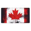 YYHWHJDE Canadian Flag Picture Large Office Gaming Mouse pad 16 x 29.5 in : Strong Adhesion and Durability Precision Edge Locking view 1
