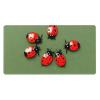 YYHWHJDE Cute Ladybugs Pattern Large Office Gaming Mouse pad 16 x 29.5 in : Strong Adhesion and Durability Precision Edge Locking view 1