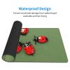 YYHWHJDE Cute Ladybugs Pattern Large Office Gaming Mouse pad 16 x 29.5 in : Strong Adhesion and Durability Precision Edge Locking view 3