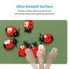 YYHWHJDE Cute Ladybugs Pattern Large Office Gaming Mouse pad 16 x 29.5 in : Strong Adhesion and Durability Precision Edge Locking view 4