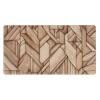 YYHWHJDE Solid Wood Pattern Pattern Large Office Gaming Mouse pad 16 x 29.5 in : Strong Adhesion and Durability Precision Edge Locking view 1