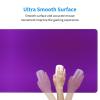 YYHWHJDE Solid Color Dark Purple Pattern Large Office Gaming Mouse pad 16 x 29.5 in : Strong Adhesion and Durability Precision Edge Locking view 4