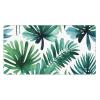 YYHWHJDE Tropical Palm Tree Leaves Watercolor Pattern Large Office Gaming Mouse pad 16 x 29.5 in : Strong Adhesion and Durability Precision Edge Locking view 1