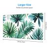 YYHWHJDE Tropical Palm Tree Leaves Watercolor Pattern Large Office Gaming Mouse pad 16 x 29.5 in : Strong Adhesion and Durability Precision Edge Locking view 2