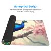 YYHWHJDE Oriental Peacock on Flower Tree Pattern Large Office Gaming Mouse pad 16 x 29.5 in : Strong Adhesion and Durability Precision Edge Locking view 3