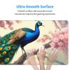 YYHWHJDE Oriental Peacock on Flower Tree Pattern Large Office Gaming Mouse pad 16 x 29.5 in : Strong Adhesion and Durability Precision Edge Locking view 4