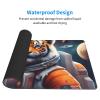YYHWHJDE Little Tiger in Space Pattern Large Office Gaming Mouse pad 16 x 29.5 in : Strong Adhesion and Durability Precision Edge Locking view 3