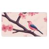 YYHWHJDE Cherry Blossom Tree Branch Pattern Large Office Gaming Mouse pad 16 x 29.5 in : Strong Adhesion and Durability Precision Edge Locking view 1