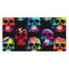 YYHWHJDE Colored Skull Pattern Large Office Gaming Mouse pad 16 x 29.5 in : Strong Adhesion and Durability Precision Edge Locking view 1