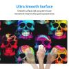 YYHWHJDE Colored Skull Pattern Large Office Gaming Mouse pad 16 x 29.5 in : Strong Adhesion and Durability Precision Edge Locking view 4