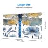 YYHWHJDE Hand Painted Blue Dragonfly Pattern Large Office Gaming Mouse pad 16 x 29.5 in : Strong Adhesion and Durability Precision Edge Locking view 2