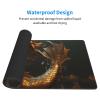 YYHWHJDE Gold Mermaid Scale Picture Large Office Gaming Mouse pad 16 x 29.5 in : Strong Adhesion and Durability Precision Edge Locking view 3