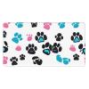 YYHWHJDE Dog Animal Pet Paw Pattern Large Office Gaming Mouse pad 16 x 29.5 in : Strong Adhesion and Durability Precision Edge Locking view 1