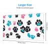 YYHWHJDE Dog Animal Pet Paw Pattern Large Office Gaming Mouse pad 16 x 29.5 in : Strong Adhesion and Durability Precision Edge Locking view 2