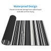 YYHWHJDE Black and White Stripes Pattern Large Office Gaming Mouse pad 16 x 29.5 in : Strong Adhesion and Durability Precision Edge Locking view 3