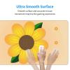 YYHWHJDE Golden Sunflower Pattern Large Office Gaming Mouse pad 16 x 29.5 in : Strong Adhesion and Durability Precision Edge Locking view 4