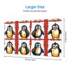 YYHWHJDE Cartoon Penguin Pattern Large Office Gaming Mouse pad 16 x 29.5 in : Strong Adhesion and Durability Precision Edge Locking view 2