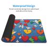 YYHWHJDE Autism Awareness Puzzle Pieces Heart Pattern Large Office Gaming Mouse pad 16 x 29.5 in : Strong Adhesion and Durability Precision Edge Locking view 3