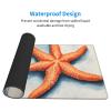 YYHWHJDE Beautiful Starfish Pattern Large Office Gaming Mouse pad 16 x 29.5 in : Strong Adhesion and Durability Precision Edge Locking view 3