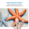 YYHWHJDE Beautiful Starfish Pattern Large Office Gaming Mouse pad 16 x 29.5 in : Strong Adhesion and Durability Precision Edge Locking view 4