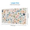 YYHWHJDE Colored Water Millstone Pattern Large Office Gaming Mouse pad 16 x 29.5 in : Strong Adhesion and Durability Precision Edge Locking view 2